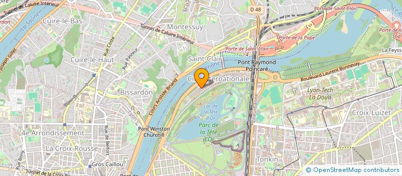 localisation de l'entreprise THE HIVE  LYON