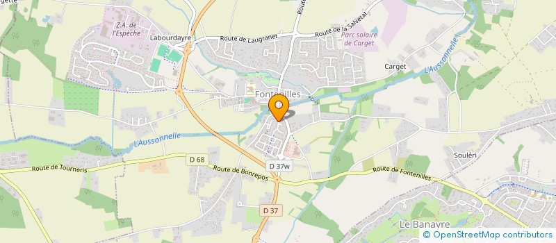 localisation de l'entreprise THE HOPE OF PRINCESSE MANON  FONTENILLES