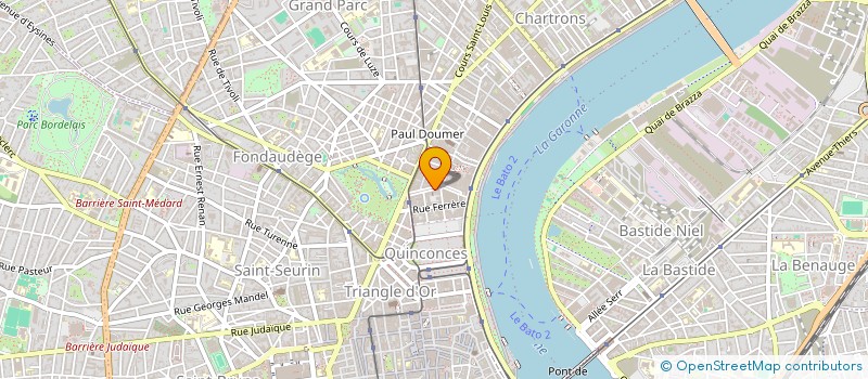 localisation de l'entreprise THE HOST  BORDEAUX