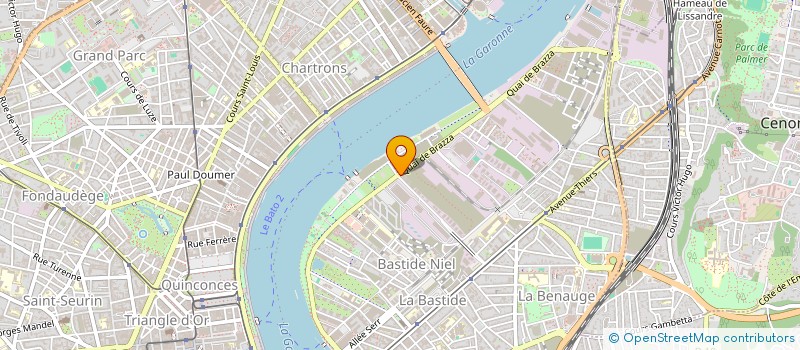 localisation de l'entreprise THE HOT SPOT  BORDEAUX