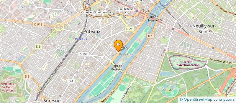 localisation de l'entreprise THE HOURS PUBLISHING à PUTEAUX