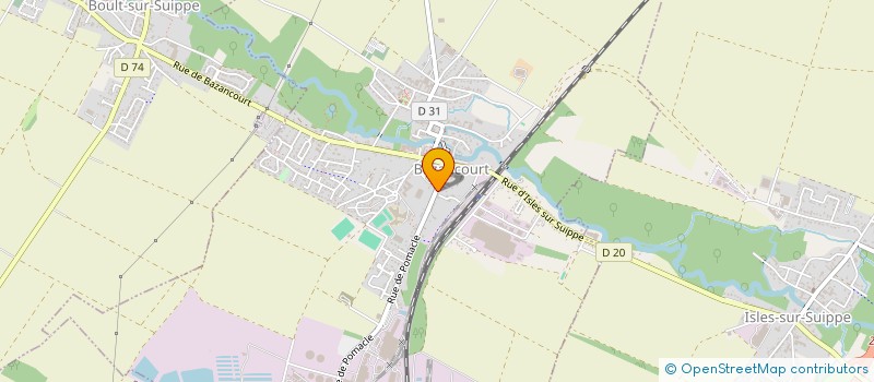 localisation de l'entreprise THE HOUSE BAT  BOURGOGNE-FRESNE