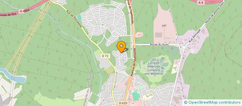 localisation de l'entreprise THE HOUSE OF EVA  SAINT-AVOLD