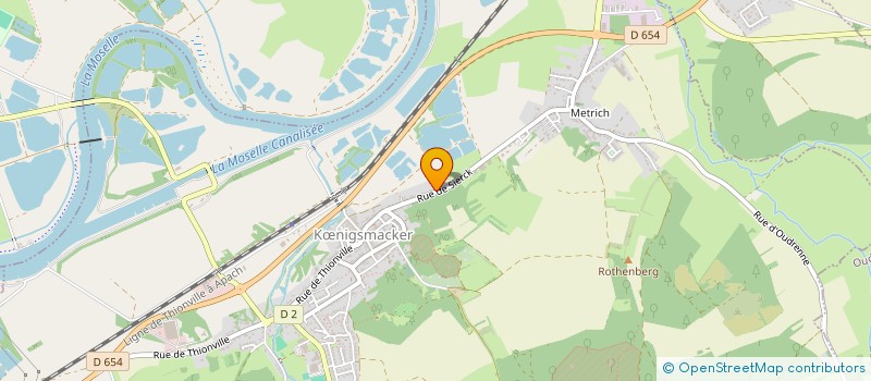 localisation de l'entreprise THE HOWLING WOLVES  KNIGSMACKER