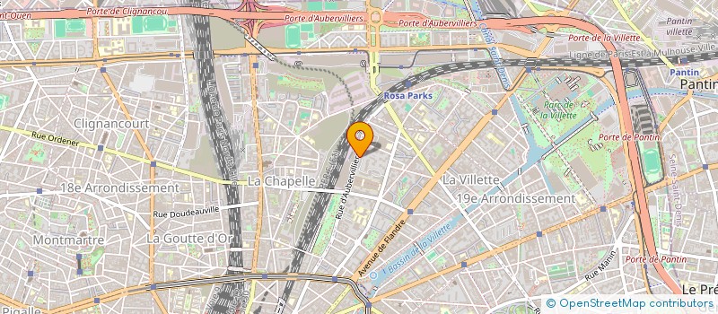 localisation de l'entreprise THE IN PORTERS  PARIS