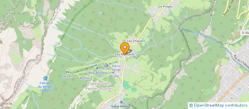 localisation de l'entreprise THE INNER ACT  PLATEAU-DES-PETITES-ROCHES