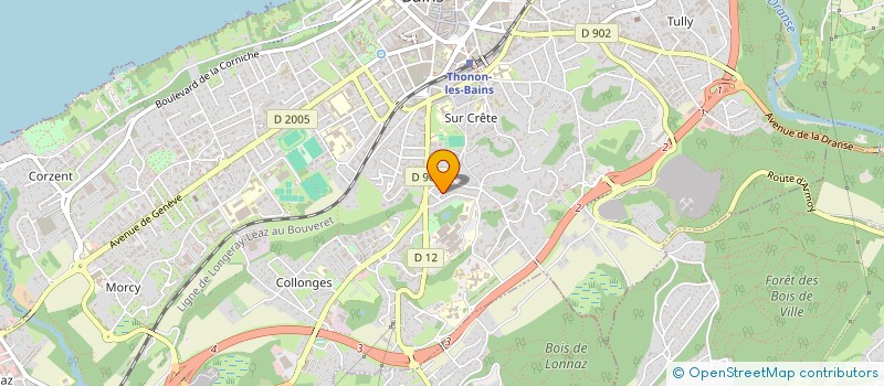 localisation de l'entreprise THE INTERNATIONAL SCHOOL OF HAUTE-SAVOIE - ISHS à THONON-LES-BAINS