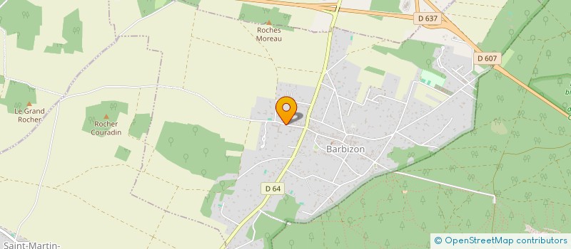 localisation de l'entreprise THE JACES  BARBIZON