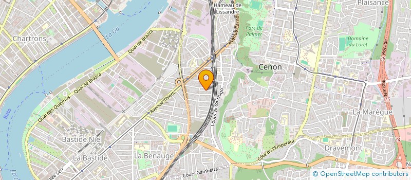 localisation de l'entreprise THE JACK PUBLISHING  CENON