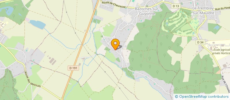 localisation de l'entreprise THE JEAN MONNET PROJECT  BAZOCHES-SUR-GUYONNE