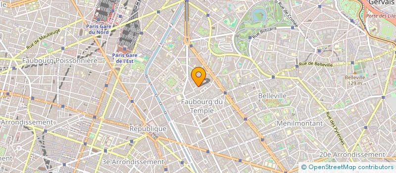 localisation de l'entreprise THE JOSHUA TREE  PARIS