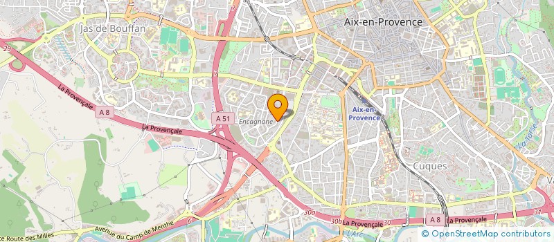localisation de l'entreprise THE KAIZEN BOXING CLUB à AIX-EN-PROVENCE