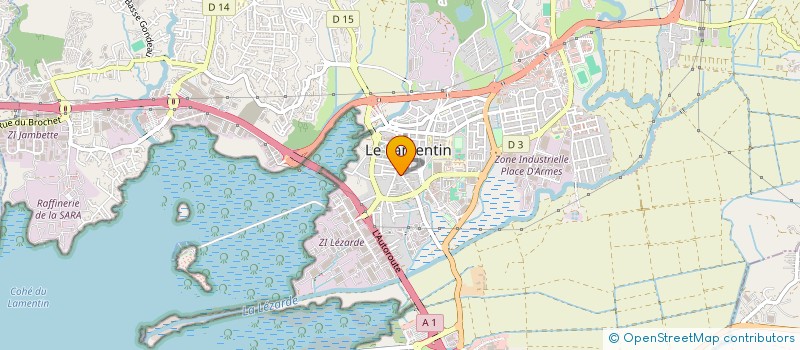 localisation de l'entreprise THE KARIBYAN MARKET  LE LAMENTIN