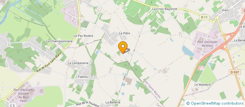 localisation de l'entreprise THE KEYRING LA CONCIERGERIE NANTAISE  PONT-SAINT-MARTIN