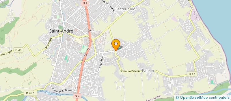 localisation de l'entreprise THE KING BARBER  SAINT-ANDRE