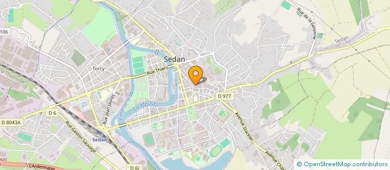 localisation de l'entreprise THE KING CHARLES  SEDAN