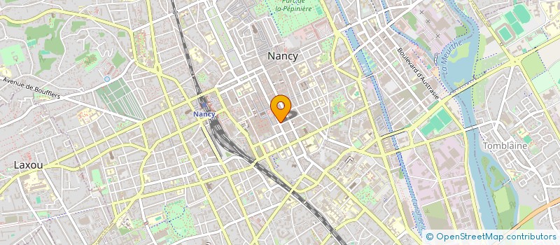 localisation de l'entreprise THE LAB NANCY  NANCY