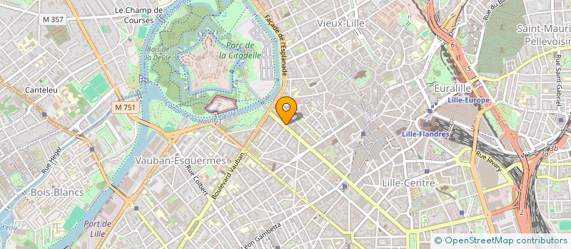 localisation de l'entreprise THE LASER CLINIC  LILLE