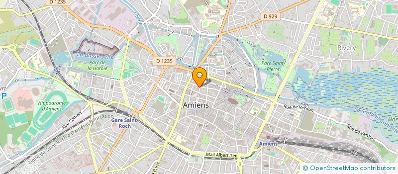 localisation de l'entreprise THE LATIN'S BARBERS à AMIENS