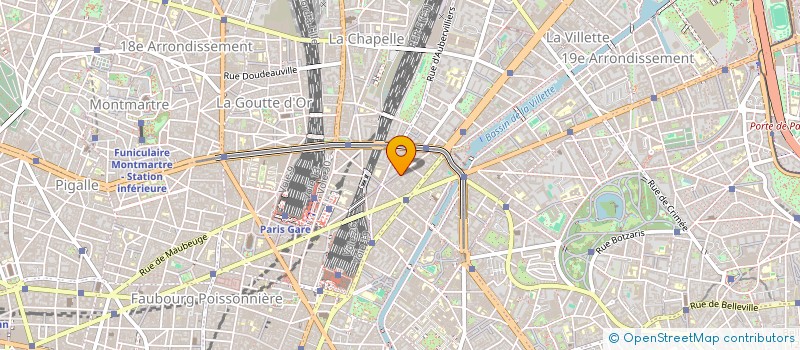 localisation de l'entreprise THE LAUNDRY-WORK IN PROCESS  PARIS