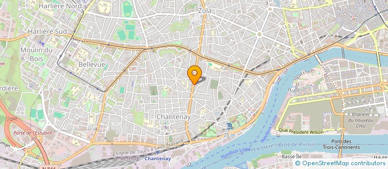 localisation de l'entreprise THE LAZY DOG  NANTES