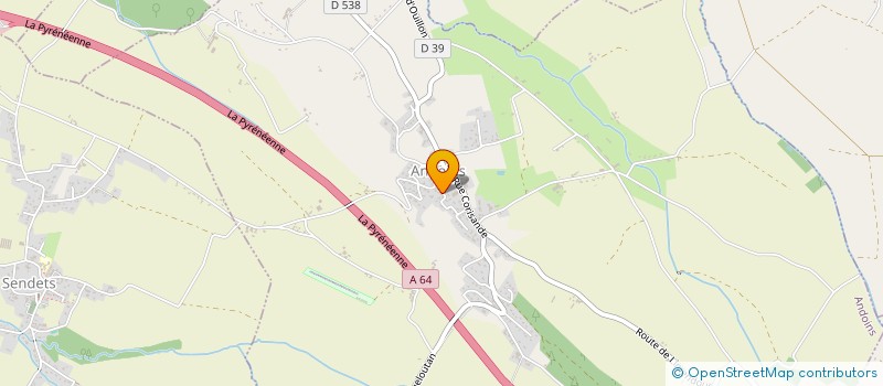 localisation de l'entreprise THE LEMON TREE  ANDOINS