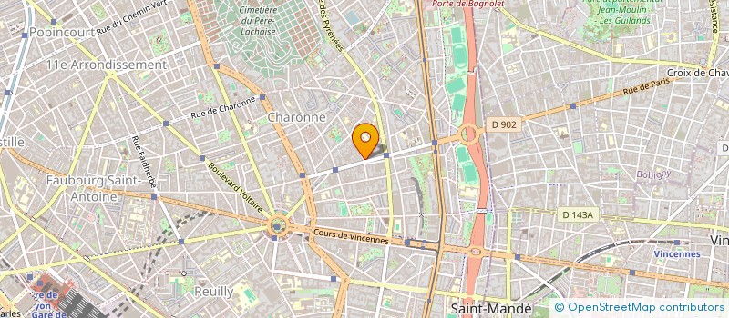 localisation de l'entreprise THE LIGHT HOUSE COMPAGNY  PARIS