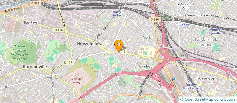 localisation de l'entreprise THE LIGHTHOUSE CONSULTING à NOISY-LE-SEC