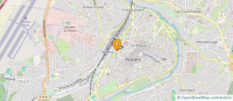 localisation de l'entreprise THE LINK PUBLISHING  POITIERS