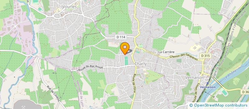 localisation de l'entreprise THE LINKEDGE  CHARLY