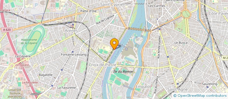 localisation de l'entreprise THE LITTLE CLOUD à TOULOUSE