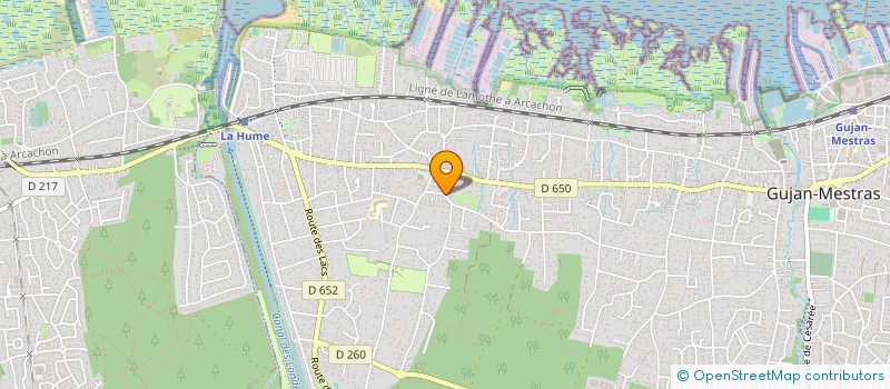 localisation de l'entreprise THE LITTLE ELEPHANT  GUJAN-MESTRAS