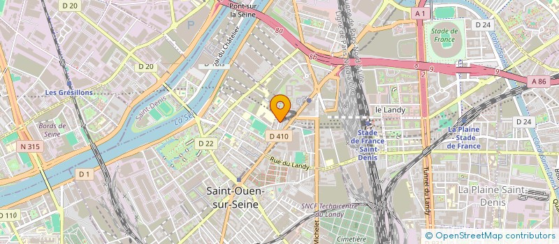 localisation de l'entreprise THE LITTLE FRIENDS à SAINT-DENIS