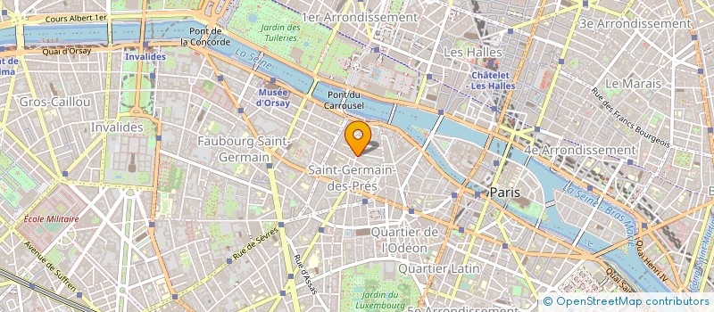 localisation de l'entreprise THE LITTLE GREENE PAINT COMPANY FRANCE  PARIS