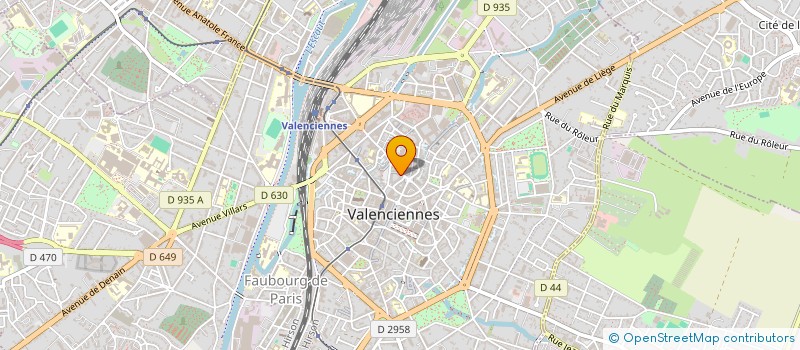 localisation de l'entreprise THE LOBBY BARBER à VALENCIENNES