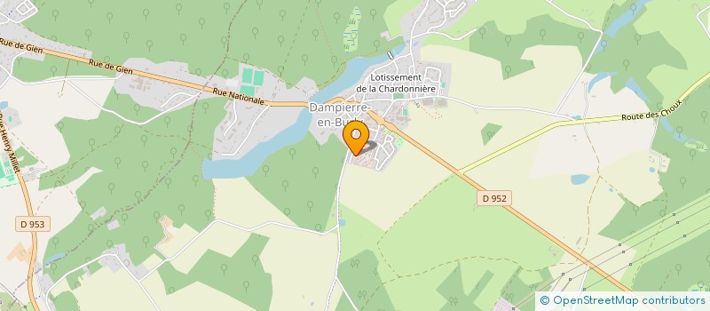 localisation de l'entreprise THE LOCKKEY'S  DAMPIERRE-EN-BURLY