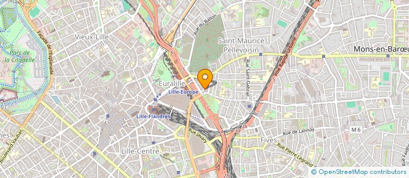 localisation de l'entreprise THE LOOP  LILLE