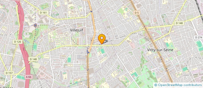 localisation de l'entreprise THE LOOP CONSEIL  VILLEJUIF