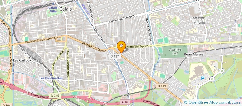 localisation de l'entreprise THE LORE SEEKERS  CALAIS