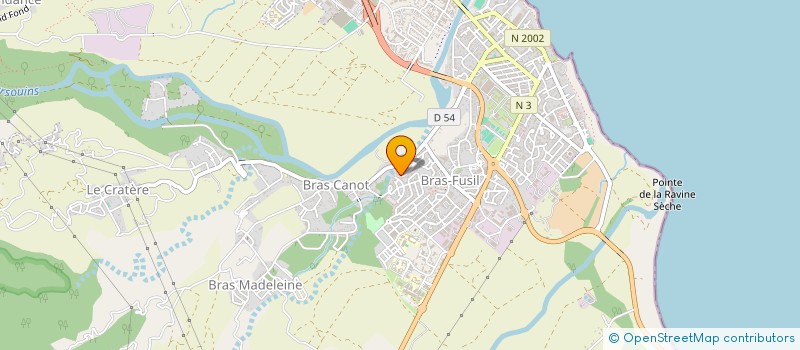 localisation de l'entreprise THE LUXURY OF BEAUTY  SAINT-BENOIT