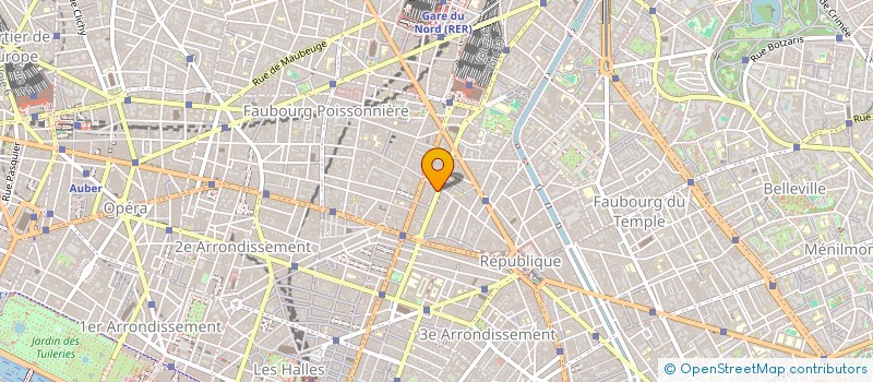 localisation de l'entreprise THE M FACTOR  PARIS