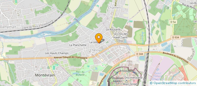 localisation de l'entreprise THE MAGICAL STORE  LIEUSAINT