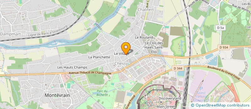 localisation de l'entreprise THE MAGICAL STORE LILLE  GOURNAY-SUR-MARNE