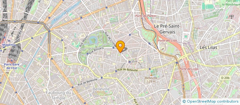 localisation de l'entreprise THE MATHEA PROJECT  PARIS