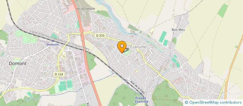 localisation de l'entreprise THE MAX  EZANVILLE