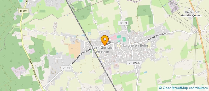 localisation de l'entreprise THE MAZE  SAINT-GERVAIS-EN-BELIN