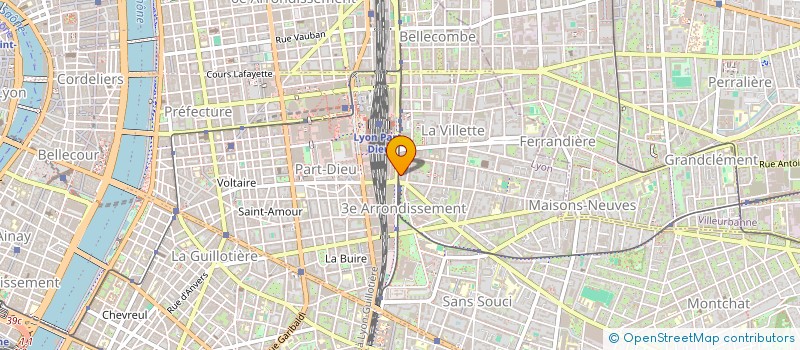 localisation de l'entreprise THE MEAL PREP  LYON