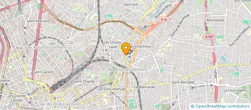 localisation de l'entreprise THE MEAT HOOK à MARSEILLE
