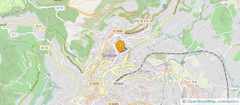 localisation de l'entreprise THE MILLIONS TOUR  GRASSE