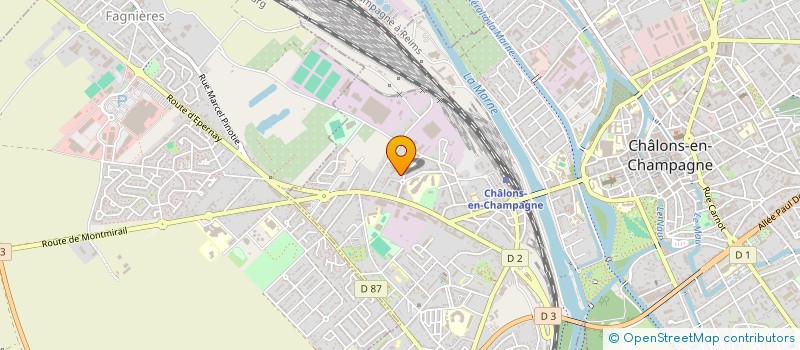 localisation de l'entreprise THE MIXTAPE RECORDS  CHALONS-EN-CHAMPAGNE